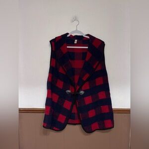 Plaid Vest